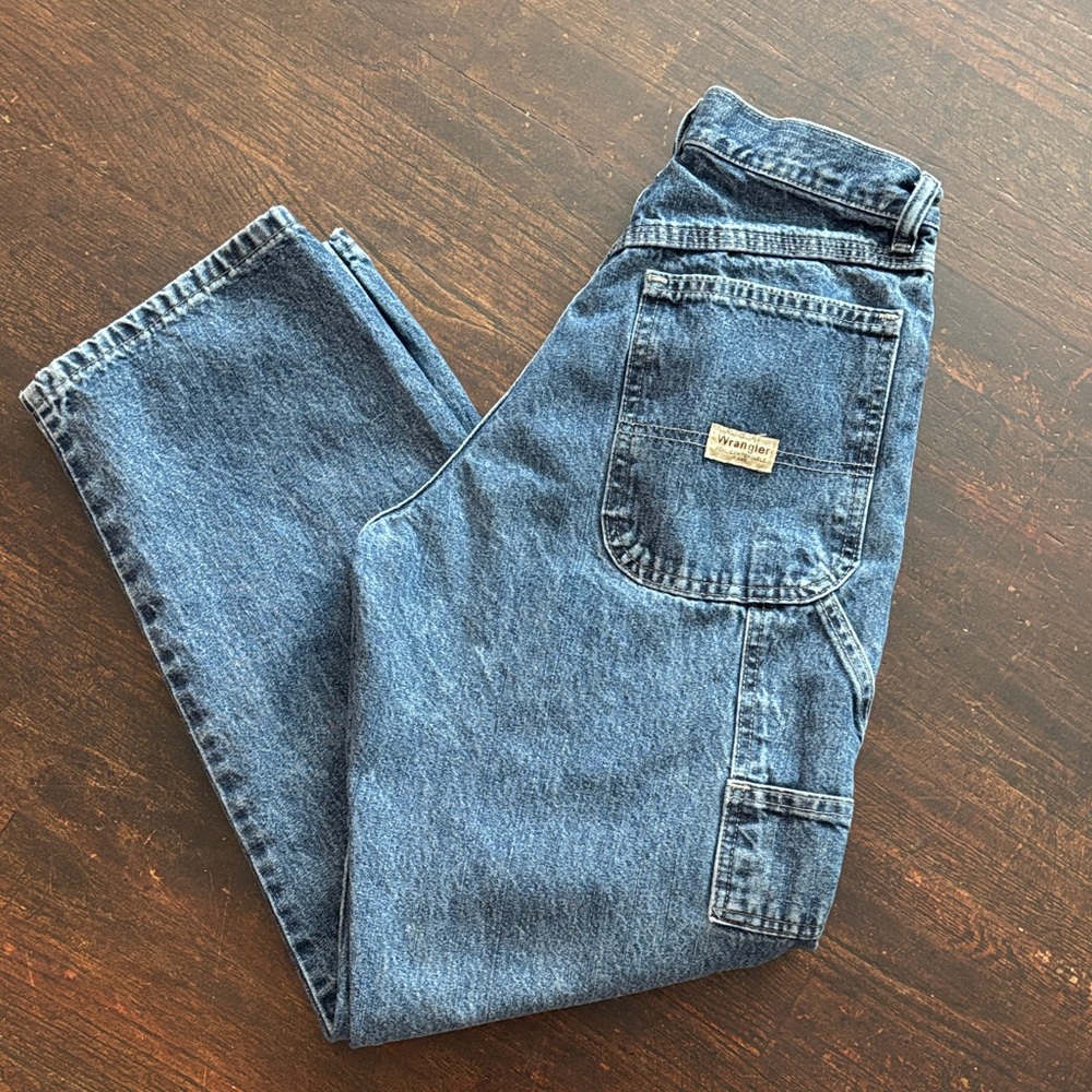 Wrangler Relaxed Fit Blue “Carpenter” Jeans